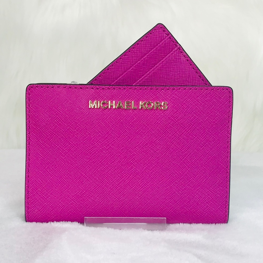 Michael Kors Jet Set Travel MD Card Case Wallet